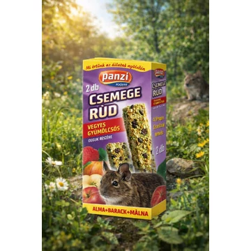 Panzi csemege rúd Deguk részére - vegyes gyümölcsös (2db)