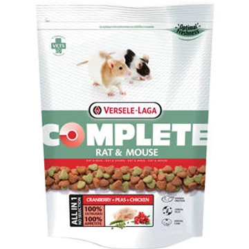 Versele-Laga Complete Rat  Mouse - Teljesértékű extrudált eleség patkányok és egerek  részére (500g)