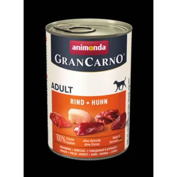 Animonda GranCarno Adult (marha,csirke) konzerv - Felnőtt kutyák részére (400g)