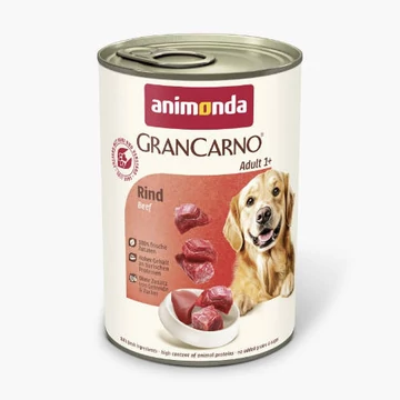 Animonda GranCarno Adult (marha) konzerv - Felnőtt kutyák részére (400g)
