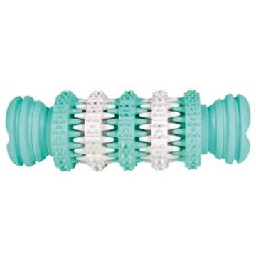 Trixie Denta Fun Bone  - natúr gumi játék (fogtisztítós csont) kutyák részére (11cm)