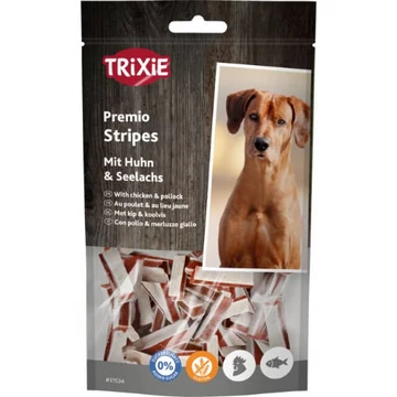 Trixie Premio Fish Chicken Stripes - jutalomfalat (csirke,hal) kutyák részére (75g)