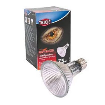 Trixie Heat Spot Pro - halogén izzó (világos,meleg sütkérezéshez) terráriumokba (Ø81×108mm) 75W