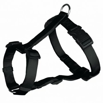 KT24: Trixie Classic hám - fekete - (XS-S) 30-40cm/10mm