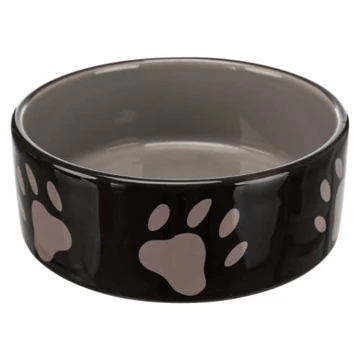 Trixie Ceramic Bowl - kerámi tál (mancs mintával) kutyák részére (Ø16cm/0,8l)