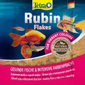 Tetra Rubin Flakes - Lemezes táplálék díszhalak számára (12g)