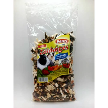 Panzi Zöldséges keverék - kiegészítő eleség rágcsálóknak (140g)