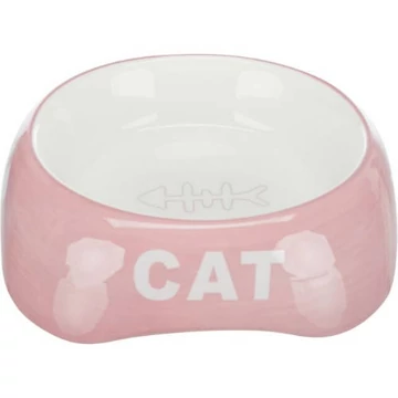 Trixie Ceramic Bowl - kerámia tál (vegyes színekben) macskák részére (0,2l /Ø13cm)