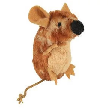Trixie Plush Mouse - plüss játék (egér) macskák részére (8cm)