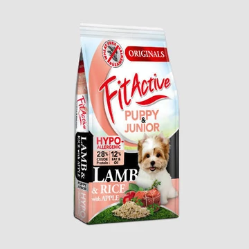 FitActive Wheatfree 12+1.2kg Puppy&amp;Junior Hypoallergenic LAMB