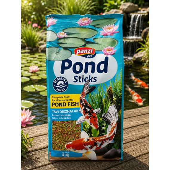 Panzi Tavi Haltáp – Lebegő, sticks eledel tavi halak számára (5 kg)