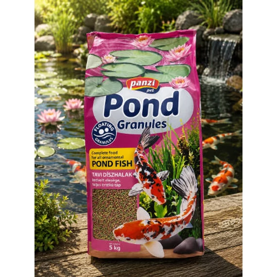 Panzi Tavi Haltáp – Lebegő, golyós eledel tavi halak számára (5 kg)