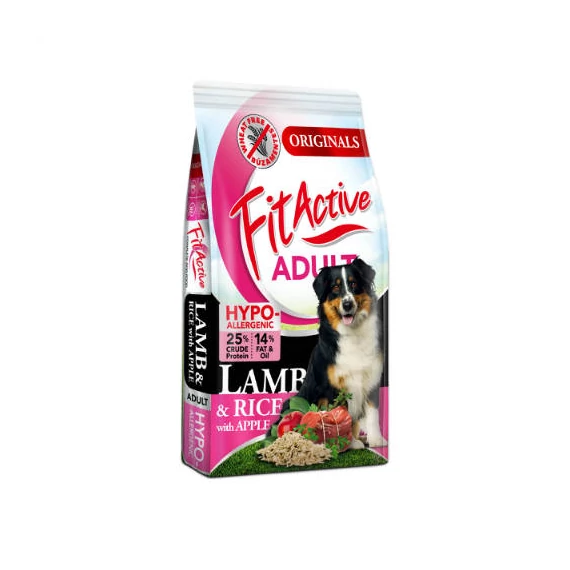 A FitActive Originals Wheat-free garantáltan búza-, csirke-, és szárnyasmentes, szuper-hipoallergén száraz kutyatáp