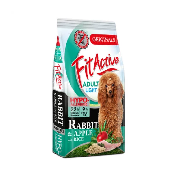 FitActive Wheatfree 12+1.2kg Adult Hypoallergenic RABBIT