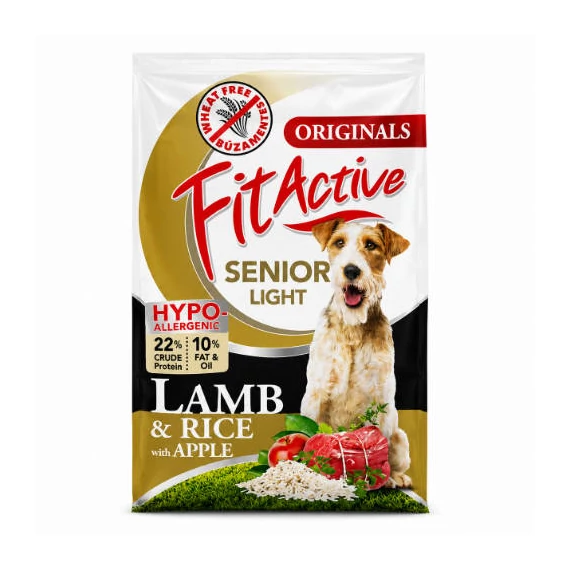 FitActive Wheatfree 4kg Senior Hypoallergenic LAMB