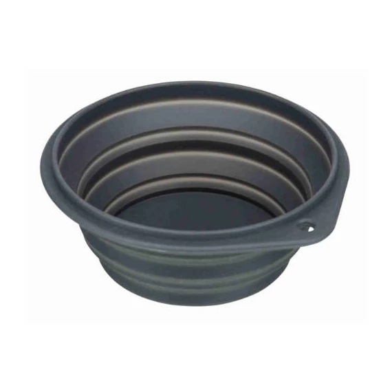 Trixie Travel Bowl - összecsukható, utazó tál (szilikon) kutyák részére (0,5l/Ø14cm)