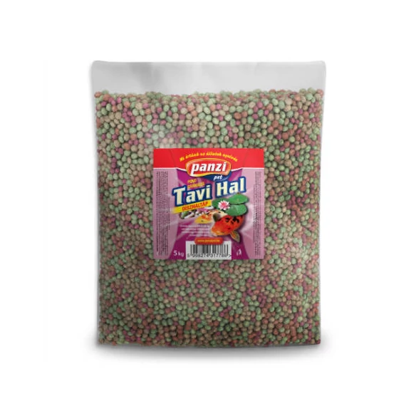 Panzi Tavi Haltáp – Lebegő, golyós eledel tavi halak számára (5 kg)