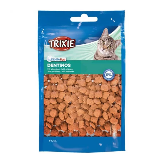 Trixie Denta Fun Denta Fun Dentinos - jutalomfalat (fogtisztítós) macskák részére (50g)