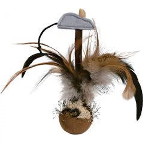 Trixie Bobo Shuttlecock - játék (bobo tollaslabda) macskák részére (15cm)