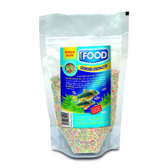 Aqua-Food  Szemcsés - díszhaltáp talpastasakos