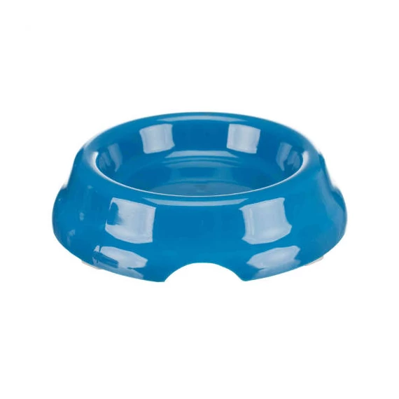 Trixie Plastic Bowl - műanyag tál, csúszásgátlóval (vegyes színekben) macskák részére (0,2l /Ø11cm)