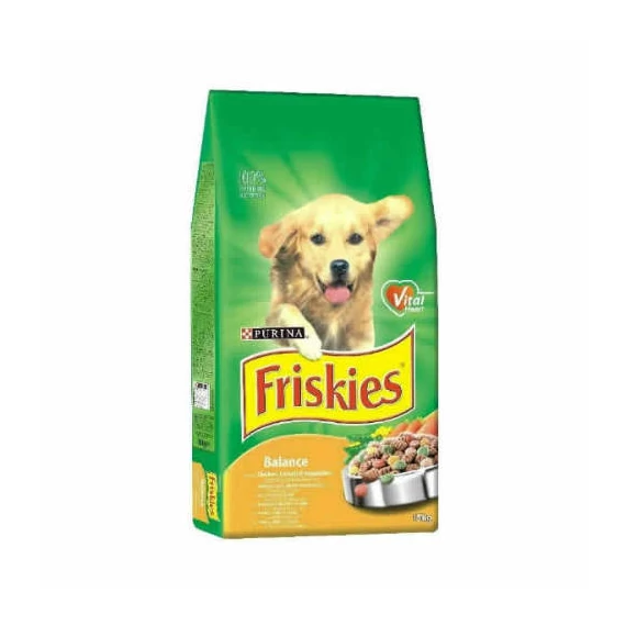 Friskies Adult - Balance (Csirke és zöldség) - Szárazeledel (15kg)