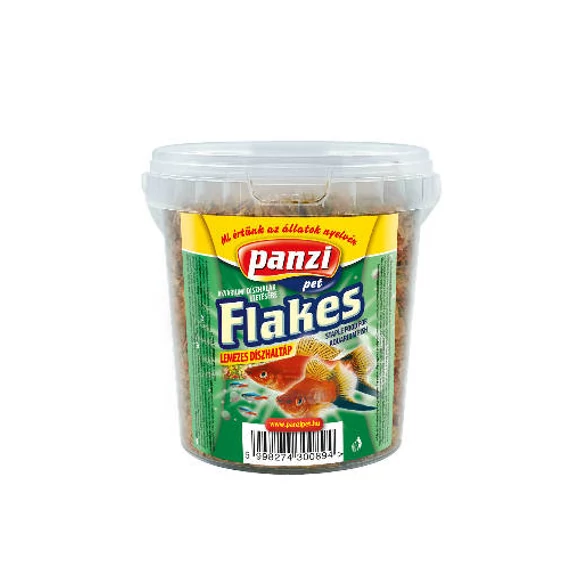 Panzi Díszhaltáp - Lemezes, vödrös (70g)