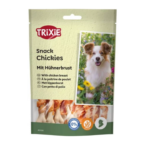 Trixie Premio bones wrapped in chicken breast - jutalomfalat (csirke) kutyák részére (100g)