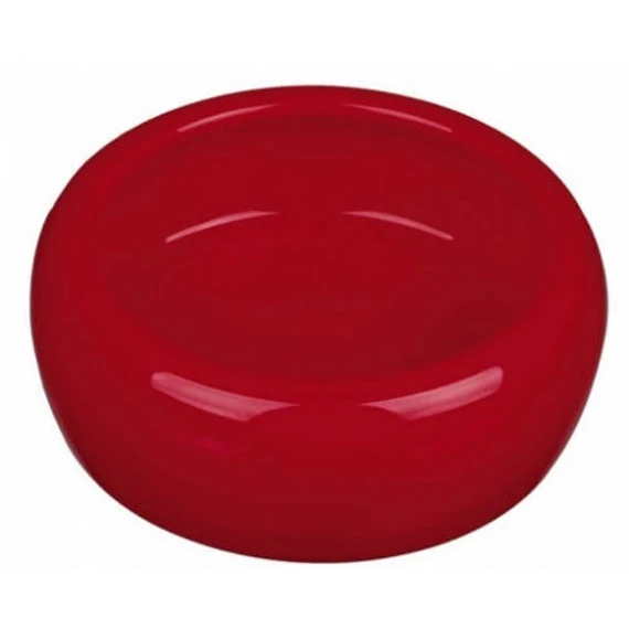 Trixie Ceramic Bowl - kerámia tál (fehér, kék)macskák részére (0,4l /Ø13cm)