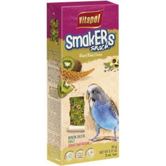 Vitapol Smakers rúd (kiwi) - prémium duplarúd - hullámos papagáj részére (90g)