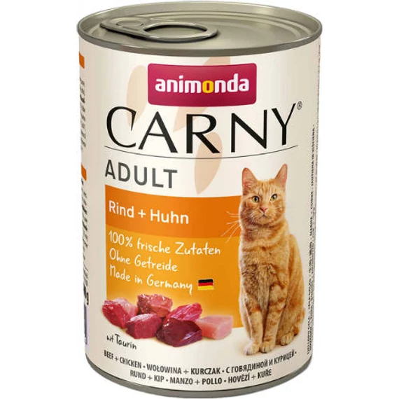 Animonda Carny Adult (marha,csirke) konzerv - Felnőtt macskák részére (400g)