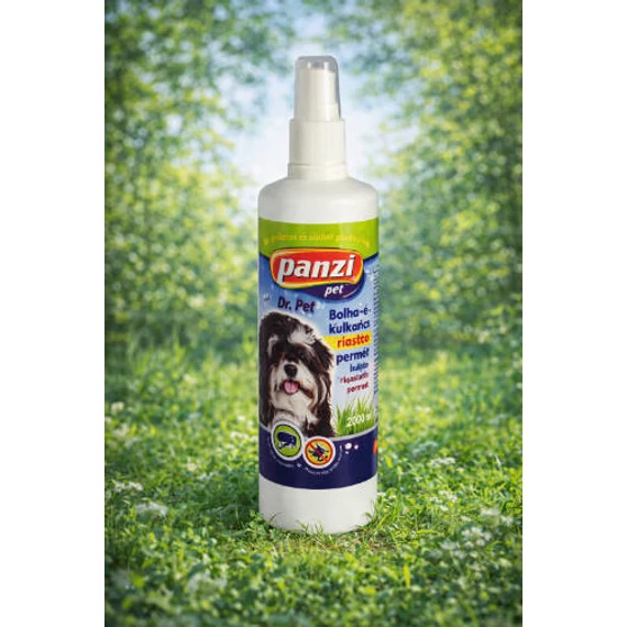 Panzi Permet - Bolha- és Kullancsriasztó kutyák/macskák részére (200ml)