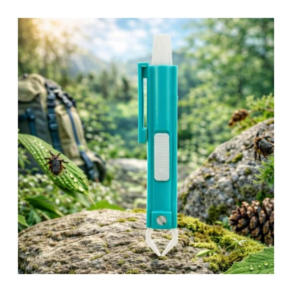 Trixie Tick Tweezers Plastic - kullancs csipesz (több féle színben) kisállatok részére (9cm)