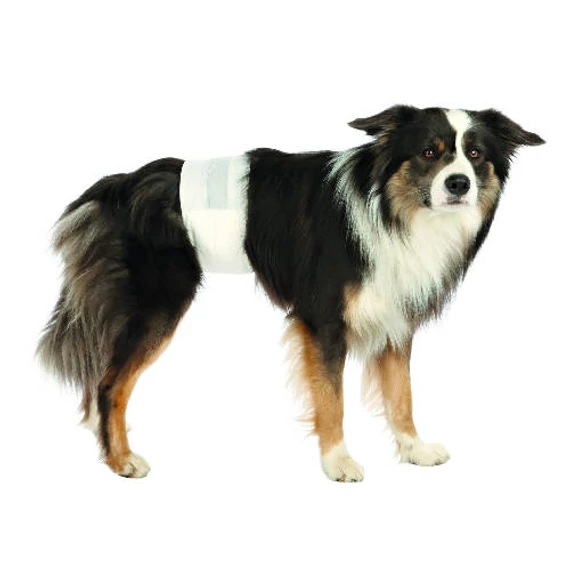 Trixie Diapers for Male Dogs - pelenka kan kutyák részére M-L (46x60cm) 12db