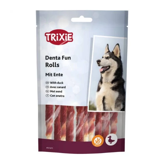 trixie 31371 Denta Fun kacsás rágórúd, 12cm, 80g