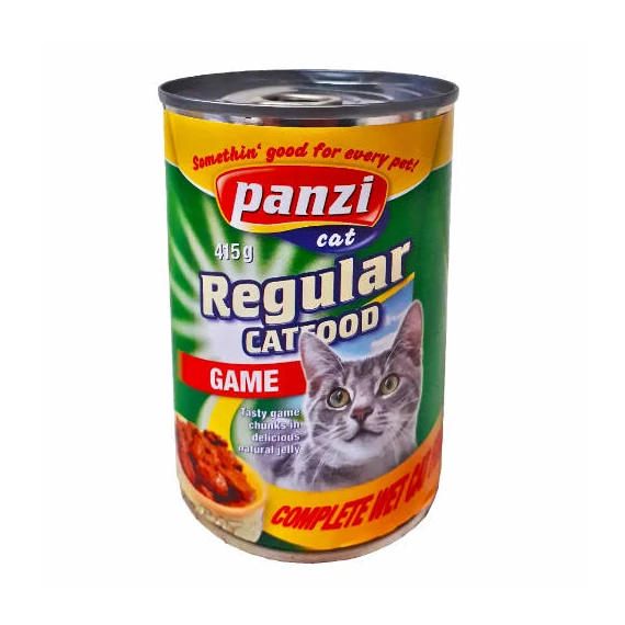 Panzi Regular Adult (vadhús) konzerv - Felnőtt macskák részére (415g)