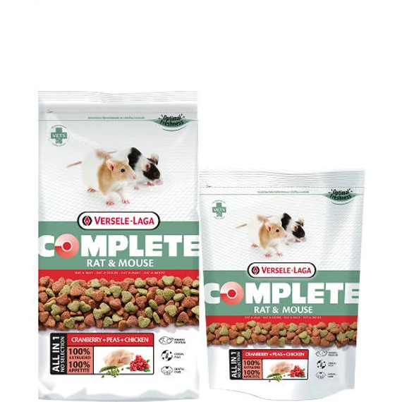 Versele-Laga Complete Rat  Mouse - Teljes értékű extrudált eleség patkányok és egerek  részére (2kg)