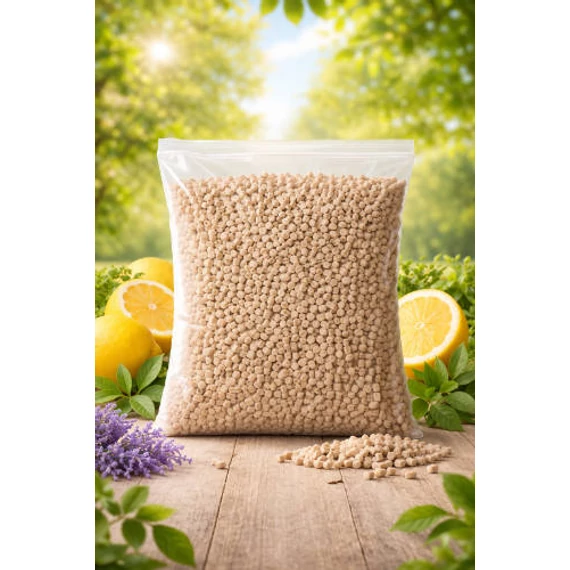 Panzi pellet (citromos) - kisállat alom (3,5kg)