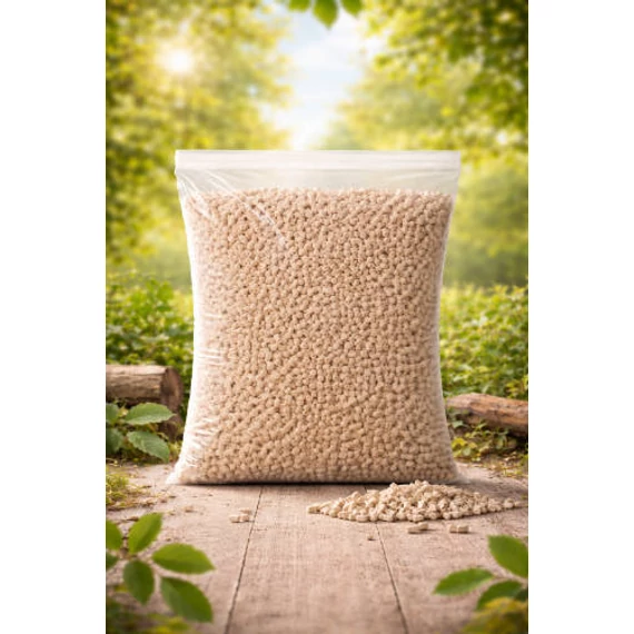 Panzi pellet (natúr) - kisállat alom (3,5kg)