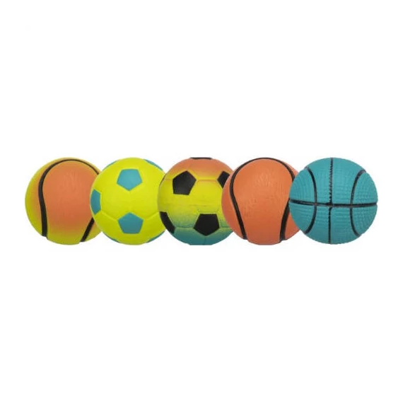 Trixie Toy Ball - habszivacs játék (sport labda) kutyák részére (Ø6cm)