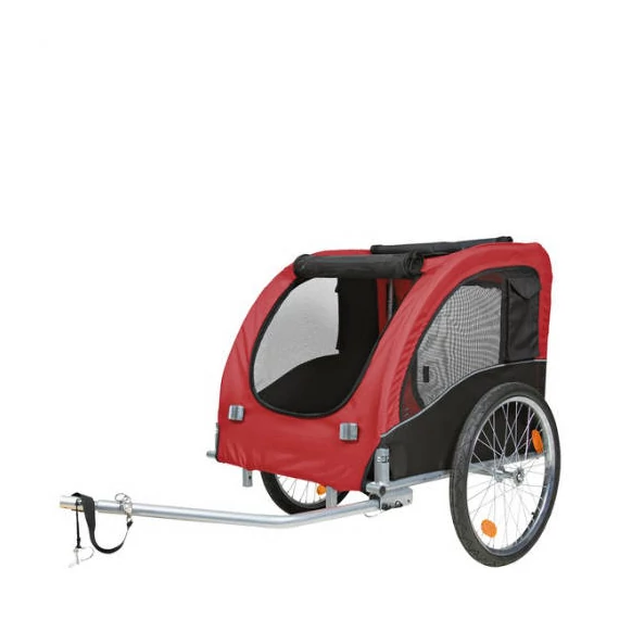 KT26.Trixie Bicycle Trailer for Dogs - felszerelés (kerékpárra szerelhető utánfutó) M (63x68x75) max:22 kg