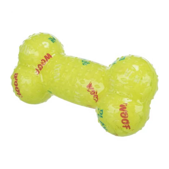 KT26.Trixie Thermolastic Bone - játék csont (vegyes színekben) kutyák részére  (17cm)