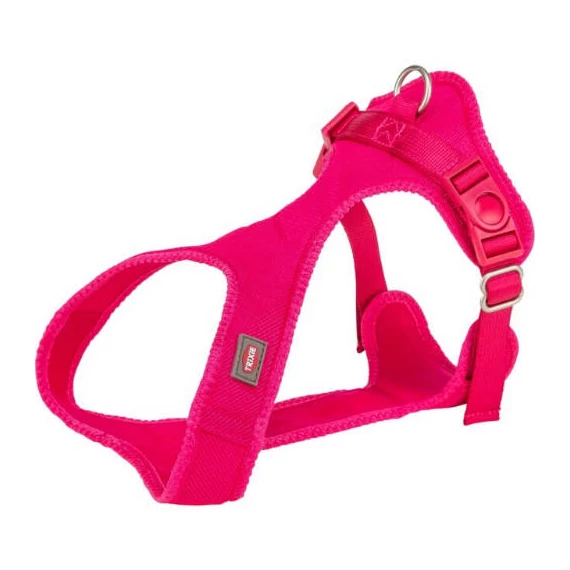 Trixie Comfort Soft hám - fukszia (XXS-XS) 28-40cm/15mm