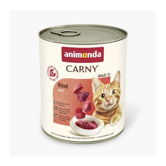 Animonda Carny Adult (marha) konzerv - Felnőtt macskák részére (800g)