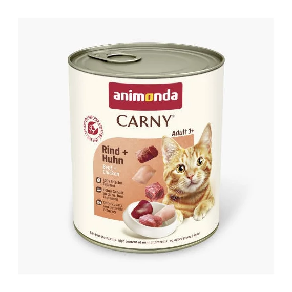 Animonda Carny Adult (marha,csirke) konzerv - Felnőtt macskák részére (800g)