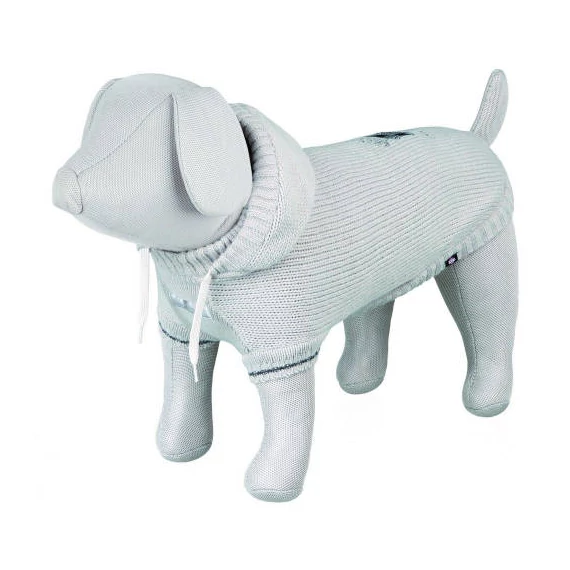 Trixie Prince Hoodie Pullover - kapucnis pulóver (szürke) kutyák részére (XXS) 24cm - KIFUTÓ TERM.