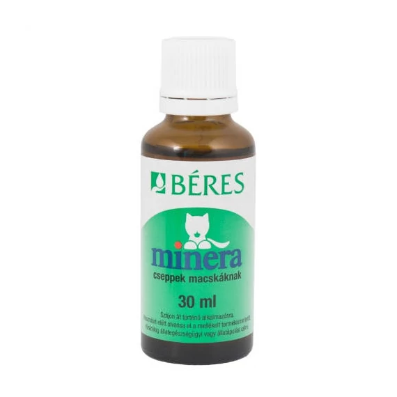 Béres Minera csepp (30ml) macskák részére