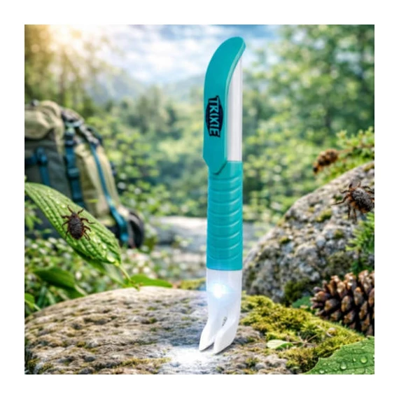 Trixie 24281 Kullancskiszedő, LED-es, 14cm
