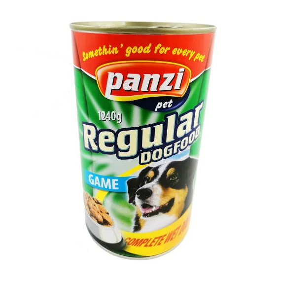 Panzi Regular konzerv - vadhús - kutyáknak (1240g)