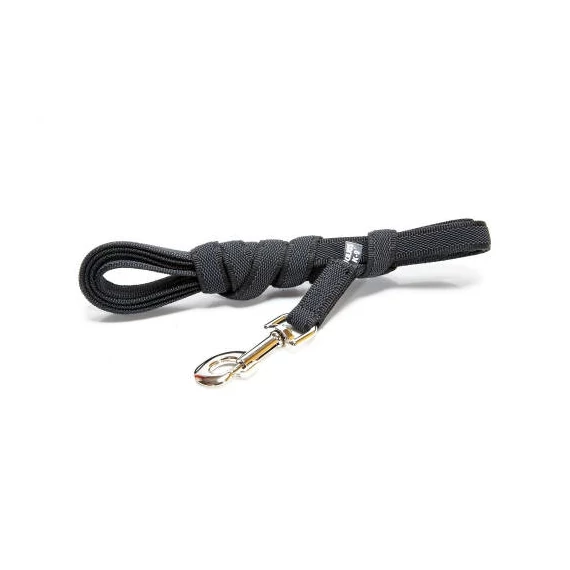 Julius K-9 ColorGray póráz fogóval (fekete-szürke) 14mm/3m